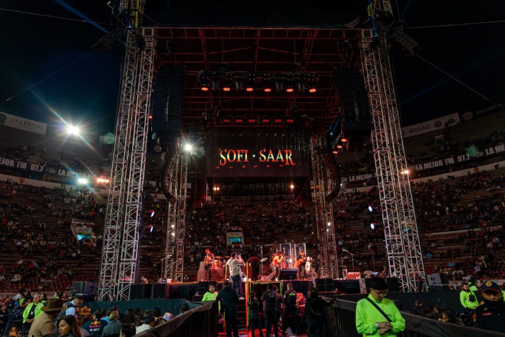 Sofi Saar en la Plaza de Toros México